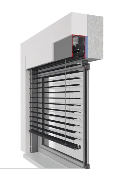 Jaluzele Venețiene de exterior. C50, C80, C90 Aluminiu.