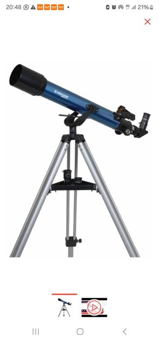 Продам телескоп Meade infinity 70×700