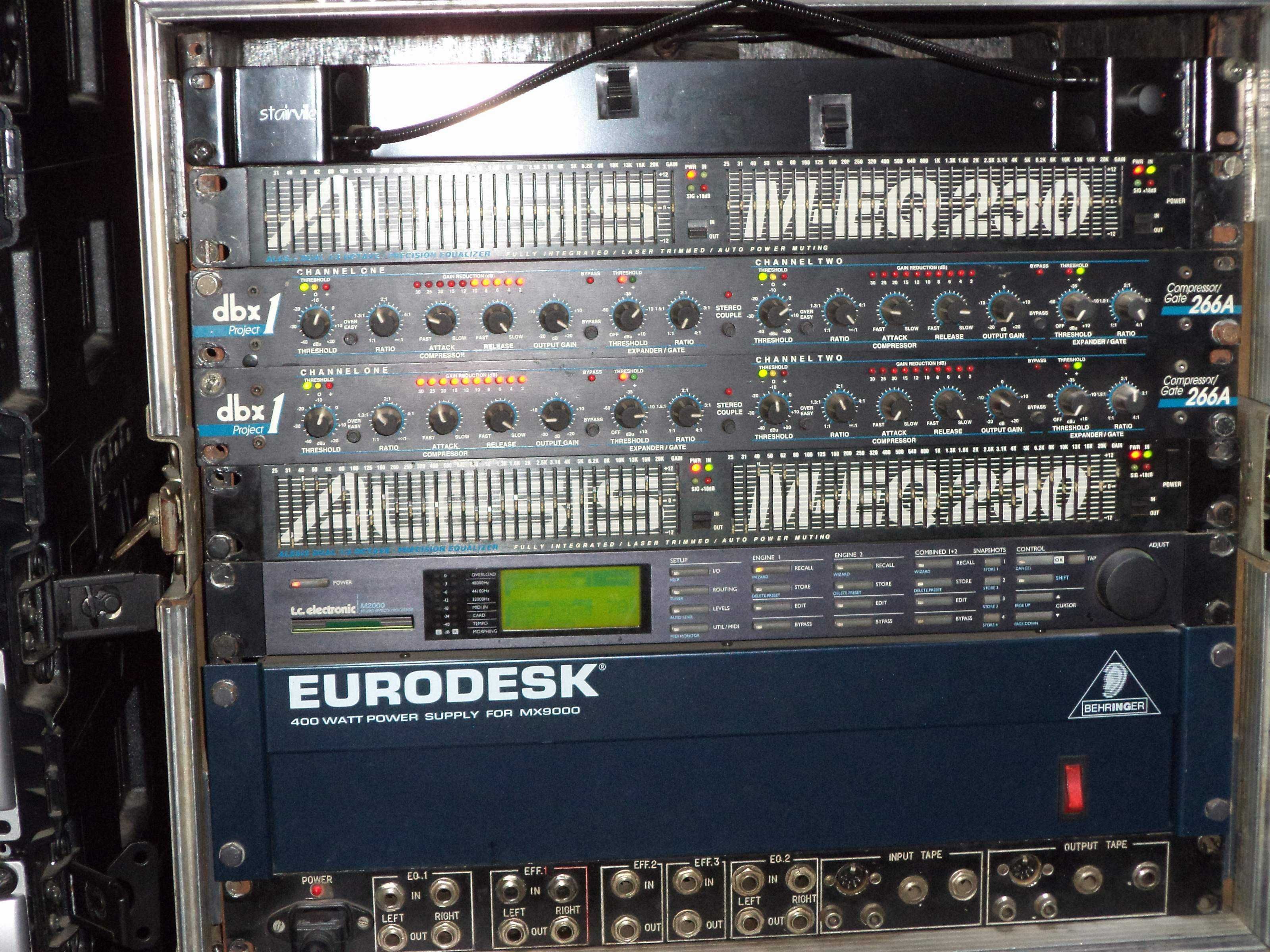 Mixer profesional Behringer Eurodesk 9000, 48/24 inputs, cu case