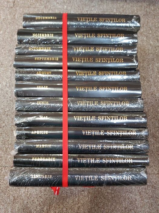 Vand set Viețile sfinților ianuarie-decembrie