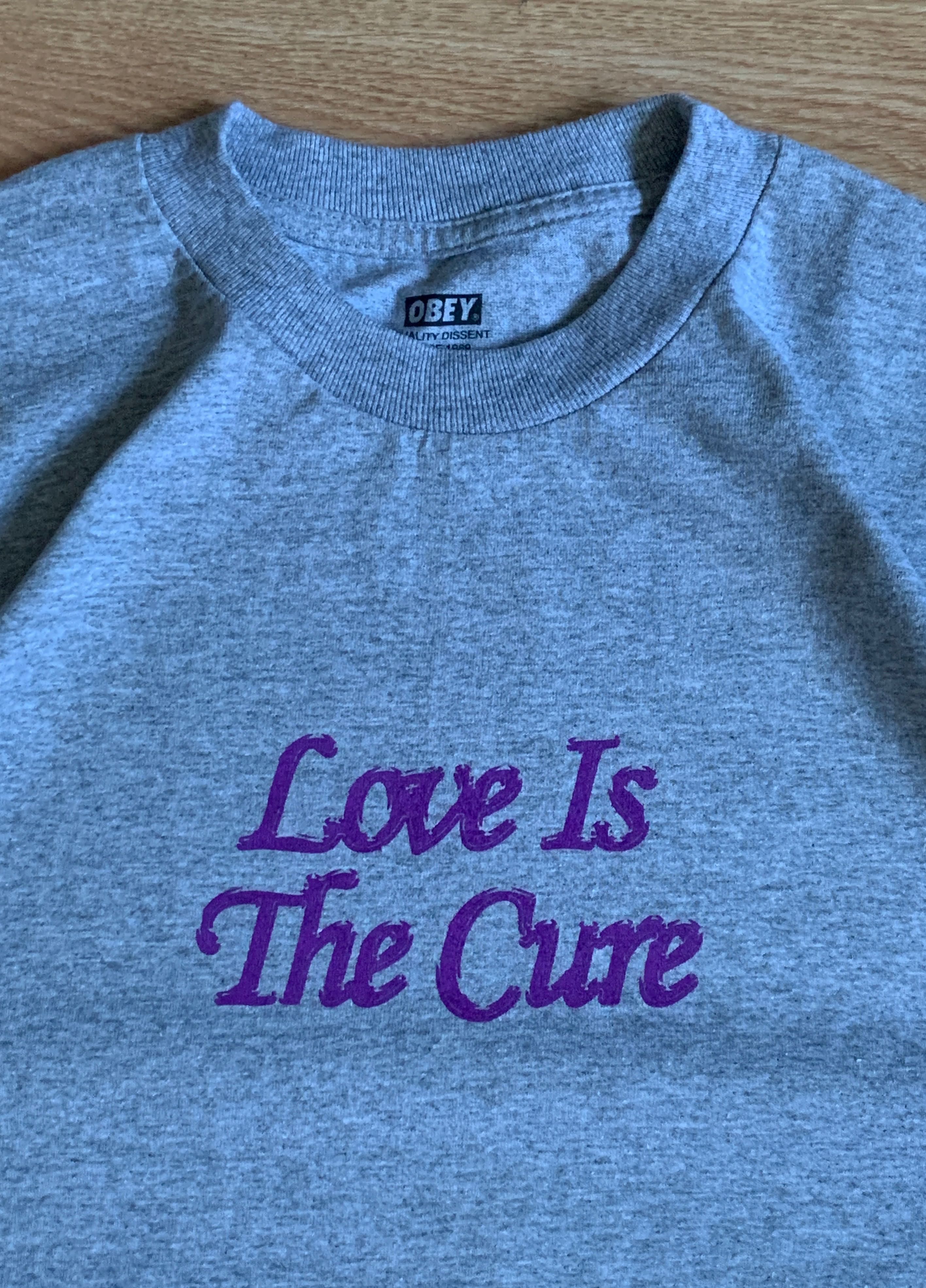Тениска Obey Love Is The Cure T-Shirt