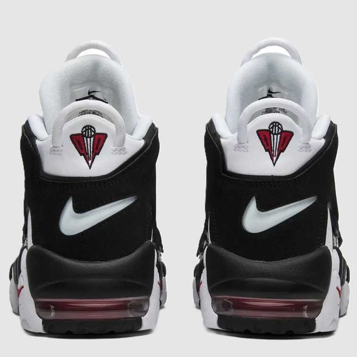 Uptempo Alb-Negru/Mărimi 36 38 40