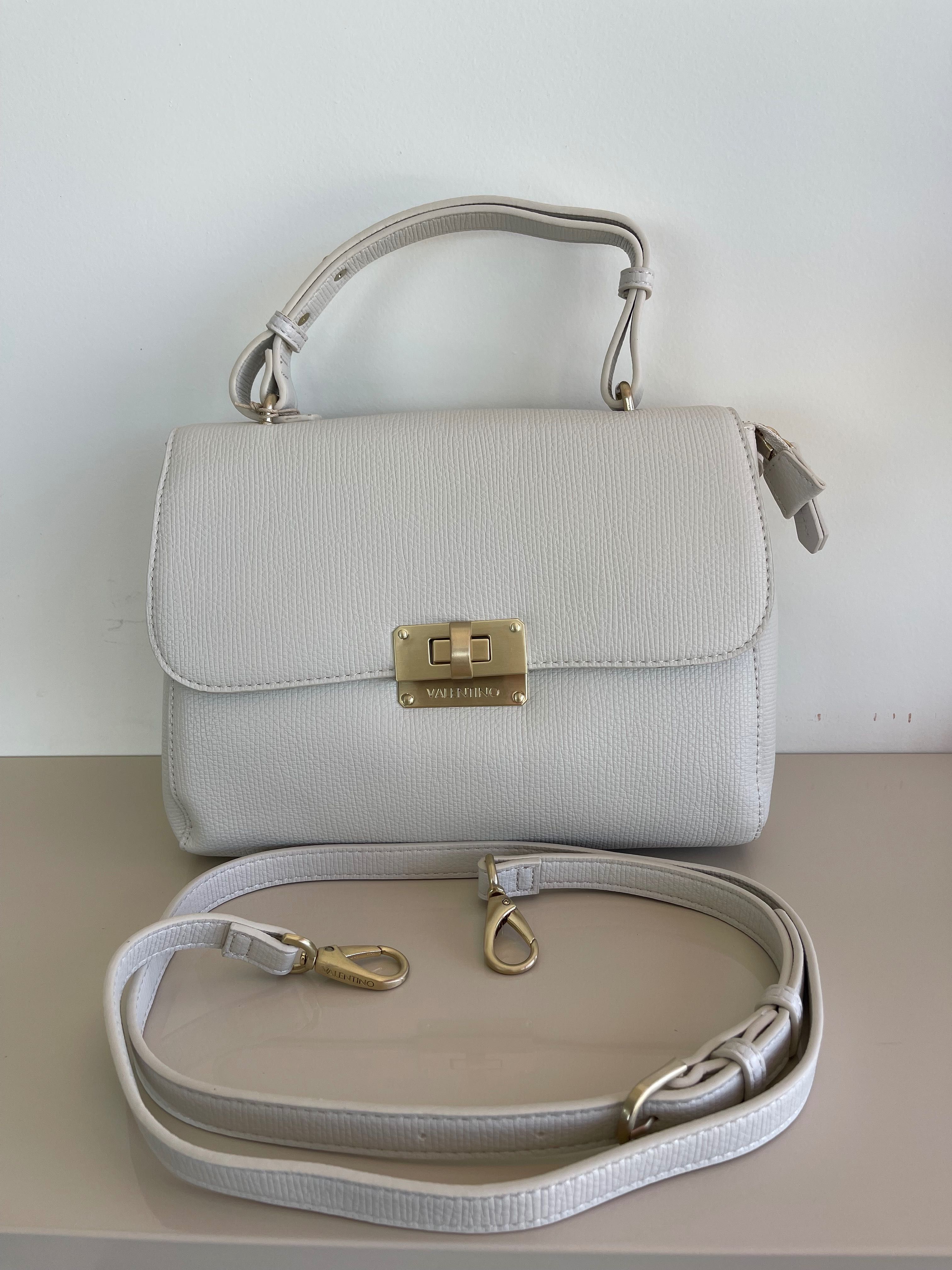 Valentino by Mario Valentino дамска чанта Linden-цвят крем НОВА