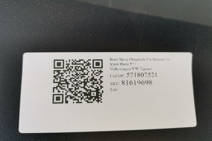 Оригинална задна броня със сензори в добро състояние 571 Фолксваген ВВ