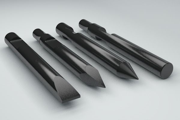 Пики гидромолотов Furukawa F4,F5,F6, F19, F22, F27, F35, F45, F70.