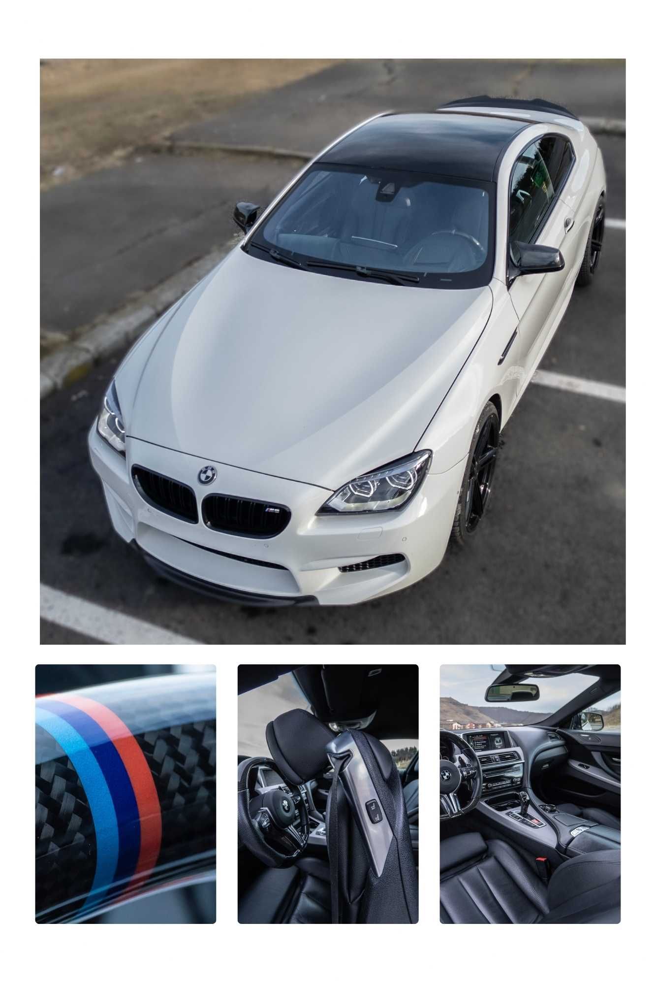 BMW SERIA 6 - 640D COUPE - 82.000 KM - AN 2014 - 4 BUTOANE