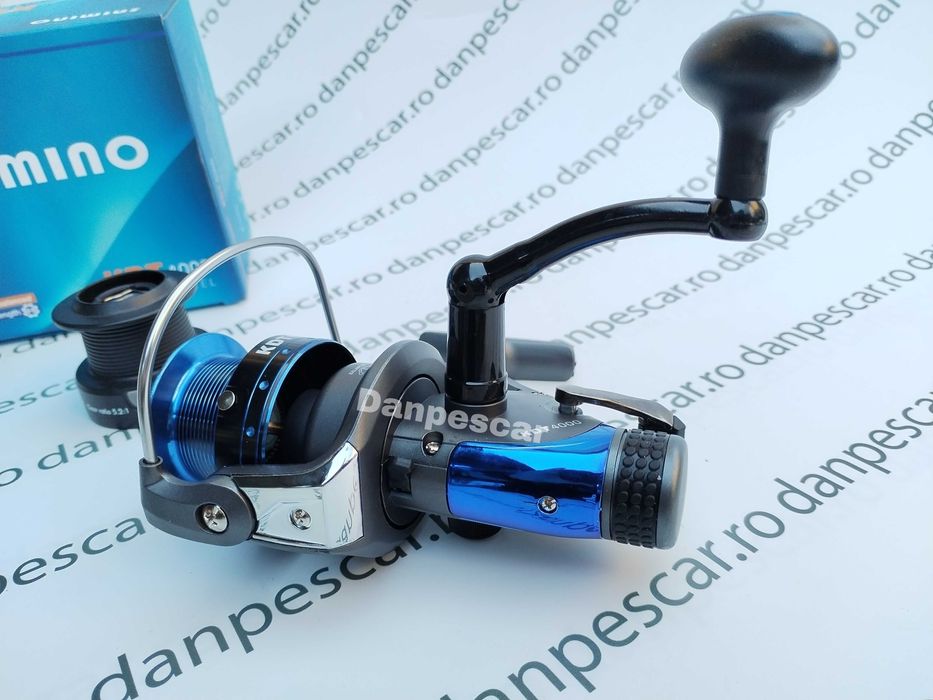 Mulineta FEEDER Saimino KDT4000 9 rulmenti cu tambur LongCast