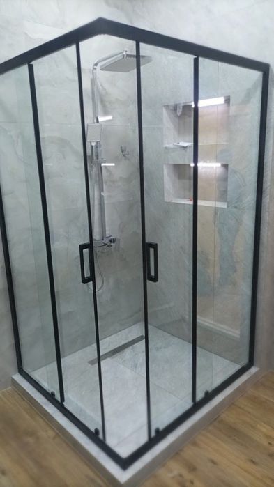 Душевые кабины Перегородки стеклянные dushavoy kabina