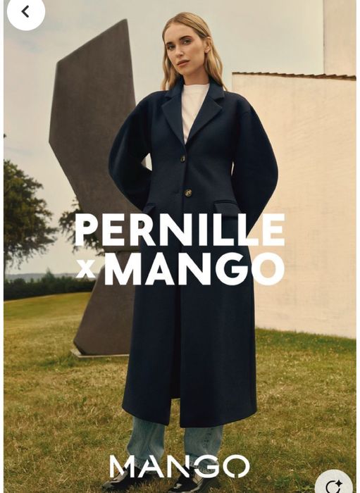 Палто Massimo Dutti, Mango, вълна