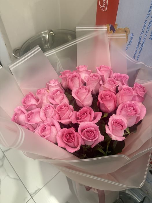 Цветы свежие , пахнут потрясающе