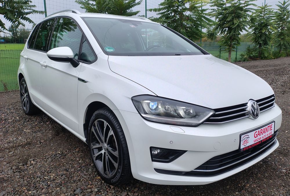 ~VwGolf 7 Sportsvan~2016~AlbPerlat~1.6TDI~Rate cu avans0~Garantie