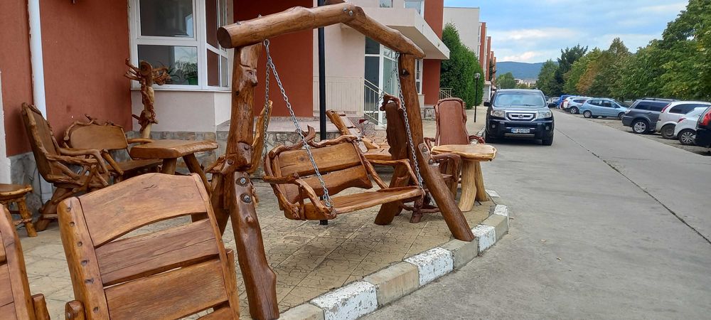 Уникална люлка - дъб масив