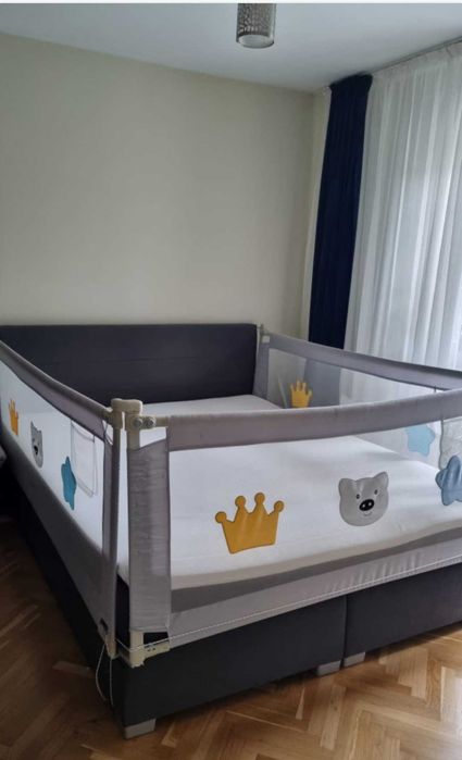 PACHET: 3 Bariere protectie pat copii, pentru  pat de 160x200 cm