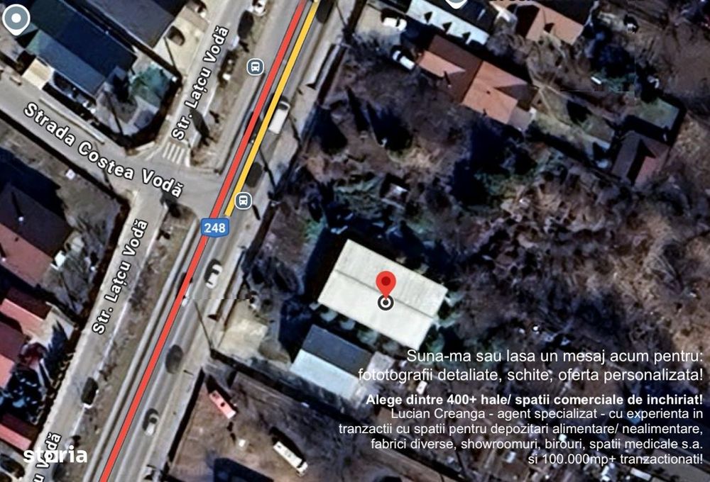 Spatiu 258mp, zona Mega Image - Sos. Nicolina