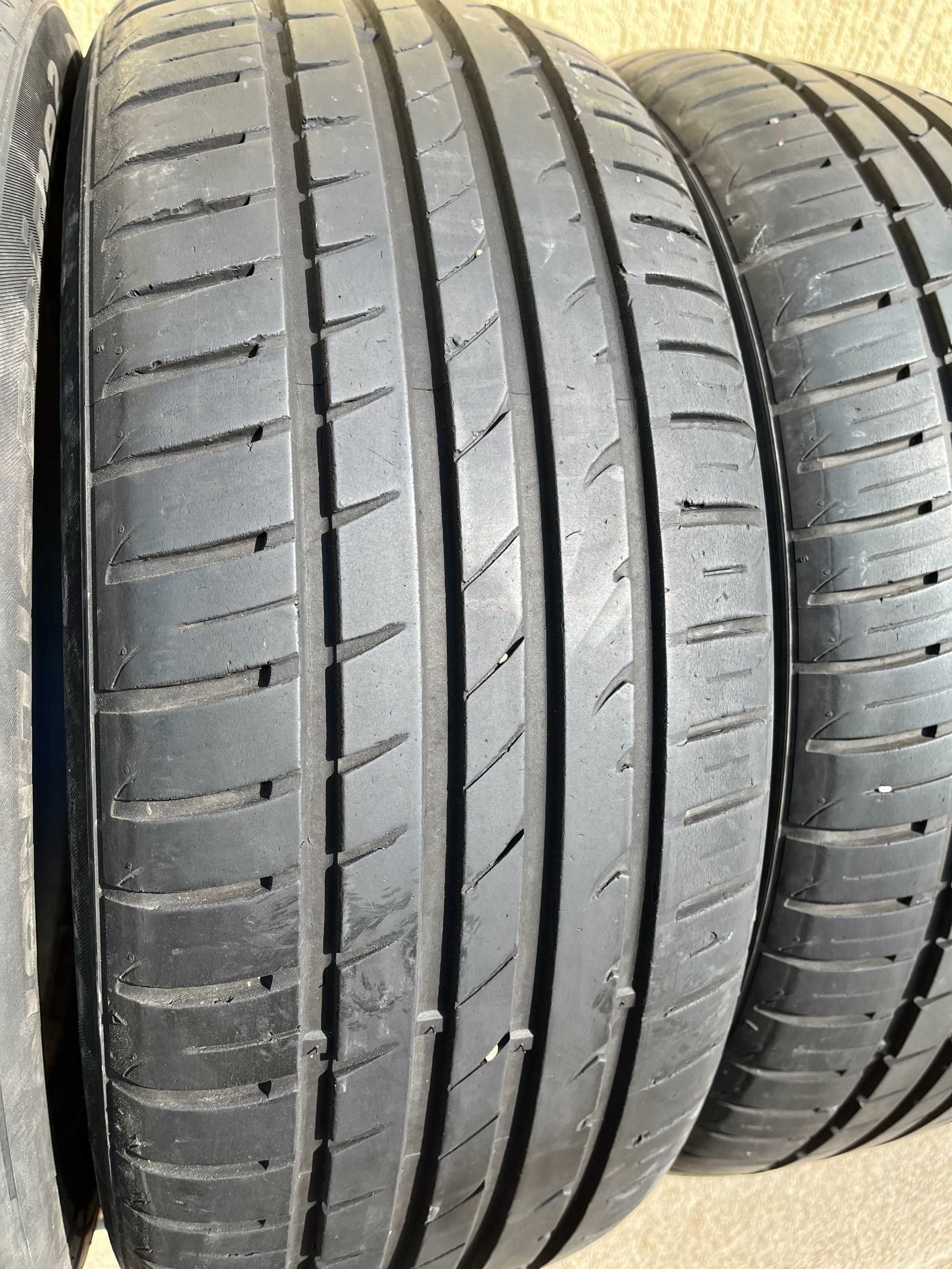 4 бр. летни гуми 215/55/17 Hankook DOT 1015 5,5 mm