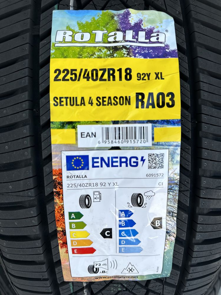 Всесезонен спорт пакет ROTALLA 225/40R18 92Y XL 255/35R18 94Y XL