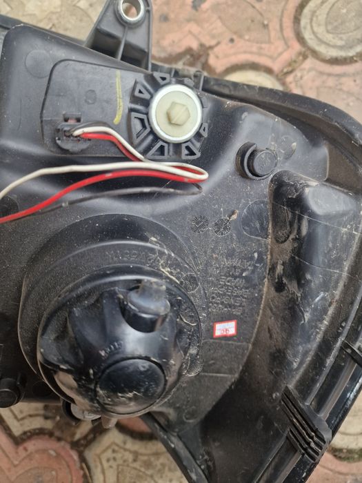 Faruri Faruri VW T5 T5 10-15 BLACK LED DR