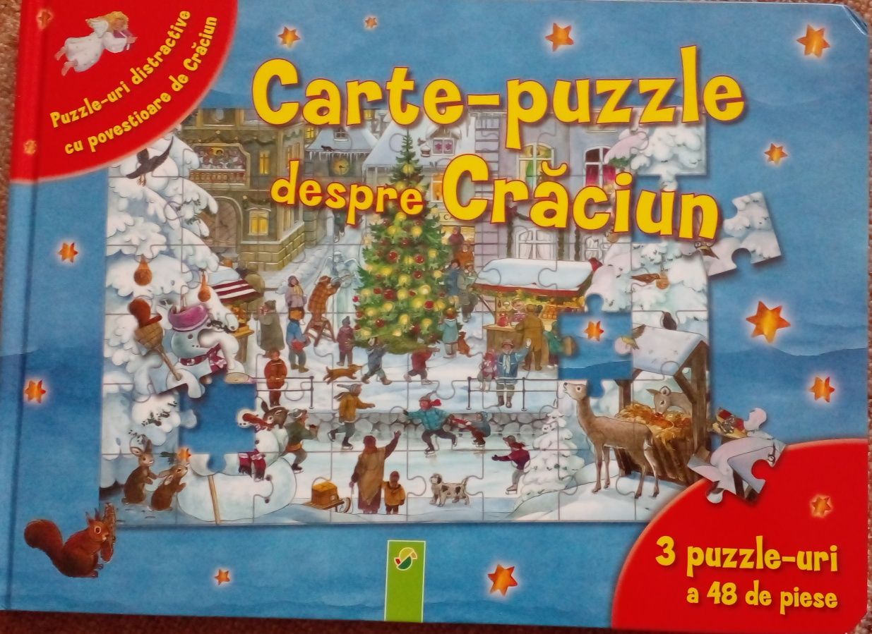 Carte cu povesti si puzzleuri