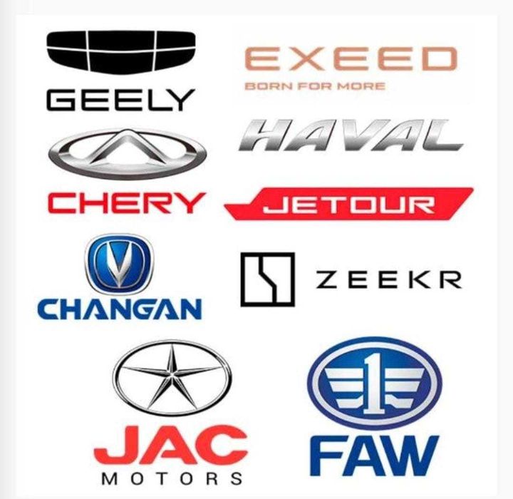 Jac, Jetour, Chery, Zeekr BYD Gelly Запчасти На Все Китайские Авто