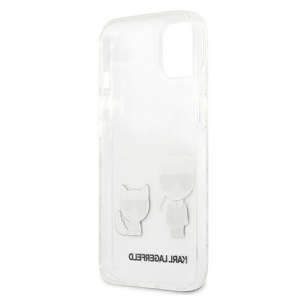 Karl lagerfeld hardcase transparent karl & choupette - лицензиран кейс