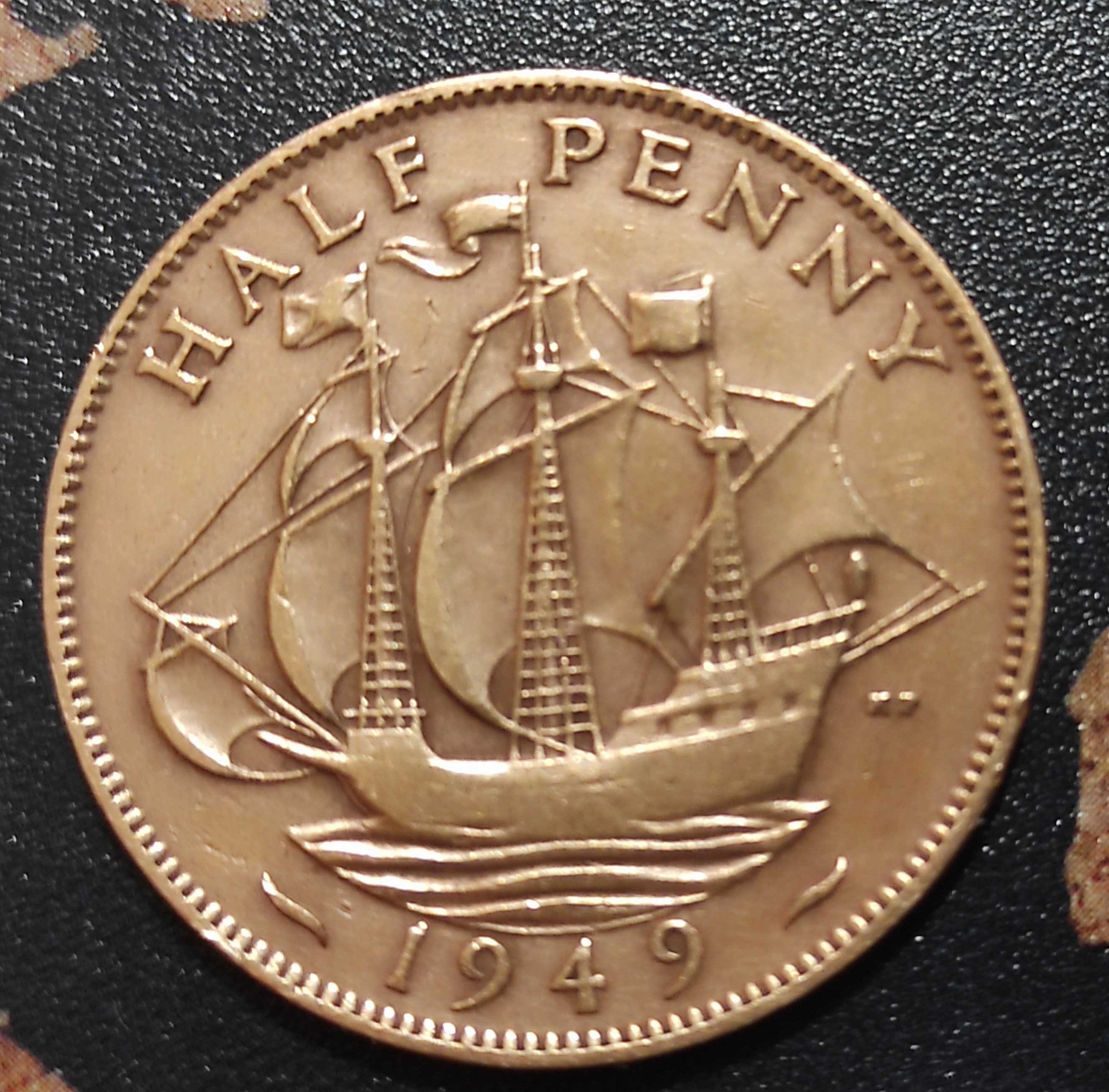 Монети Великобритания - 3 бр. › Крал Джордж VI (1937-1952)