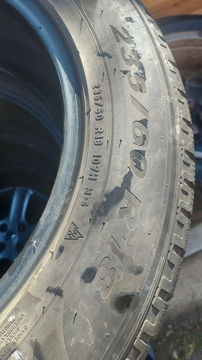 CAUCIUCURI 235 /60 / 18 M+S Pirelli* Profil Bun* Set 4 Bucăți *450 ron