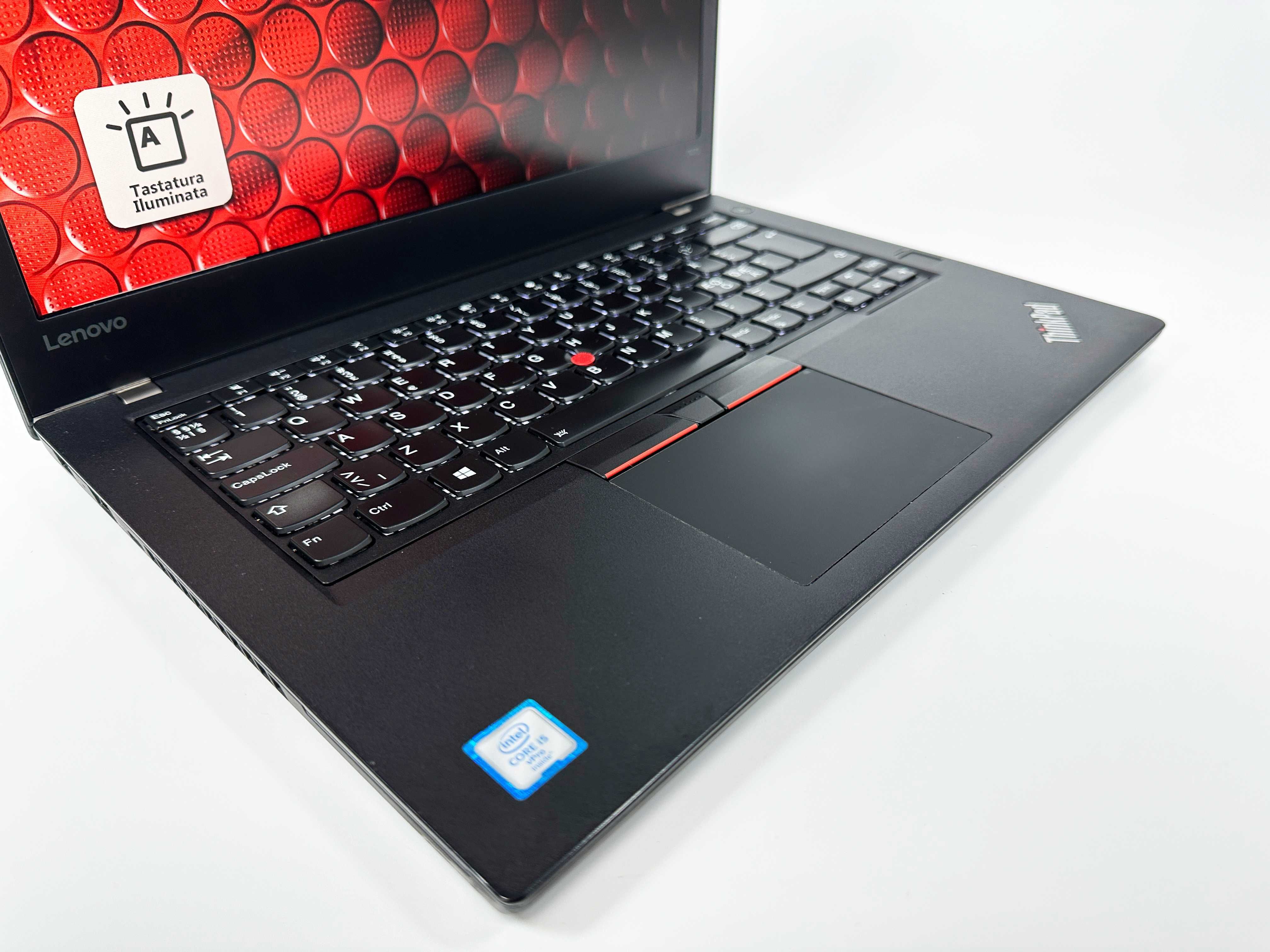 Laptop Lenovo Thinkpad T470 i5 SSD 2 baterii Touch Garantie 12 luni