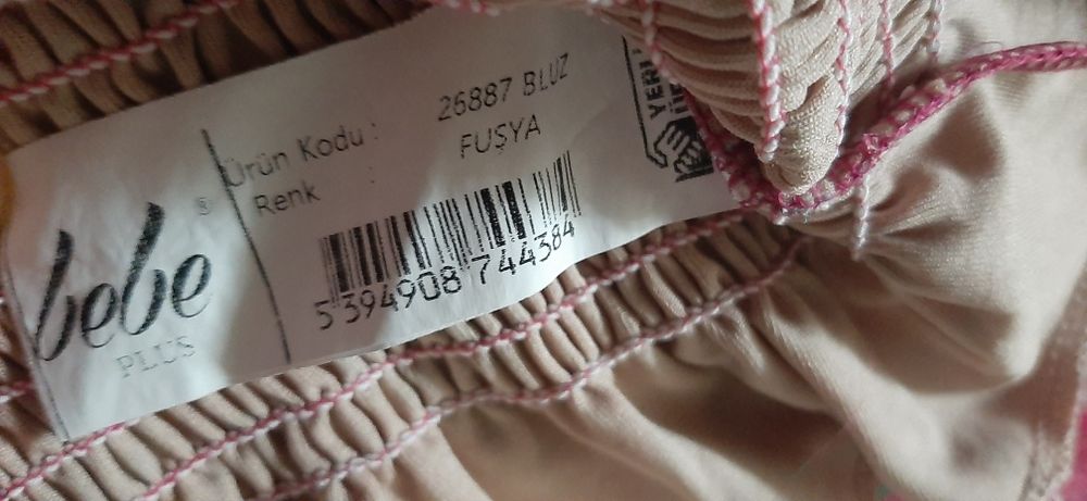 Bluza marimea S din voal  purtată o data