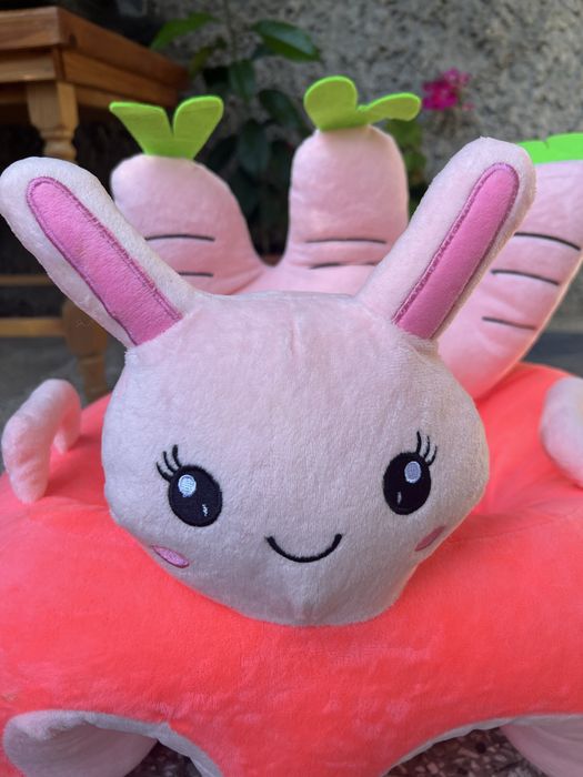 Детски фотьойл/детски барбарон Зайче