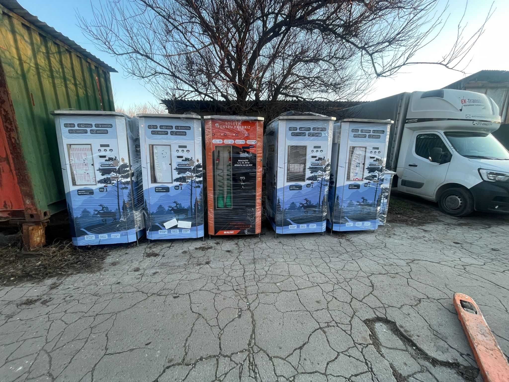 Dispozitiv vending de vânzare apa potabilă, afacere la cheie!