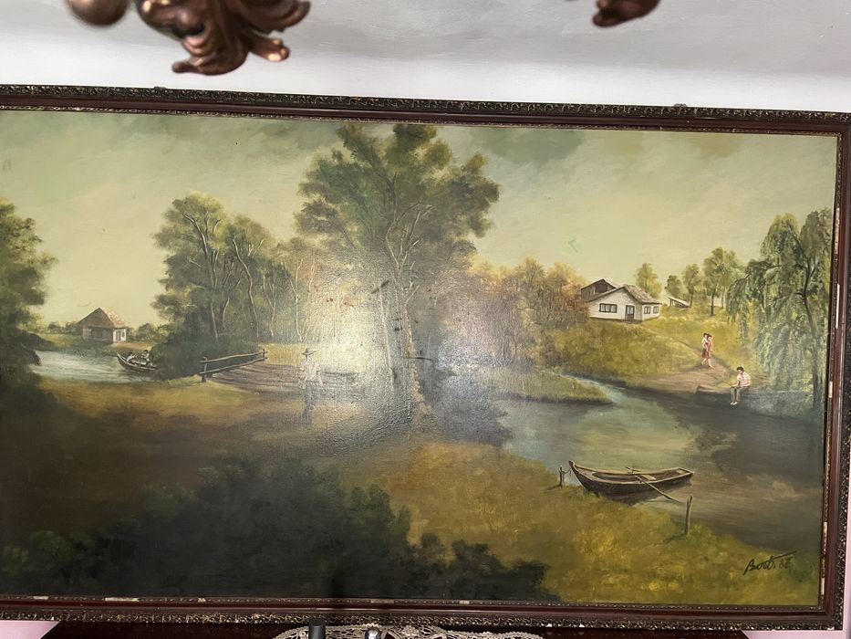 Tablou pe panza de mari dimensiuni240/160cm