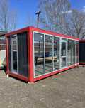 Container 6x2,4 vitrina magazin showrrom chiosc spatiu comercial