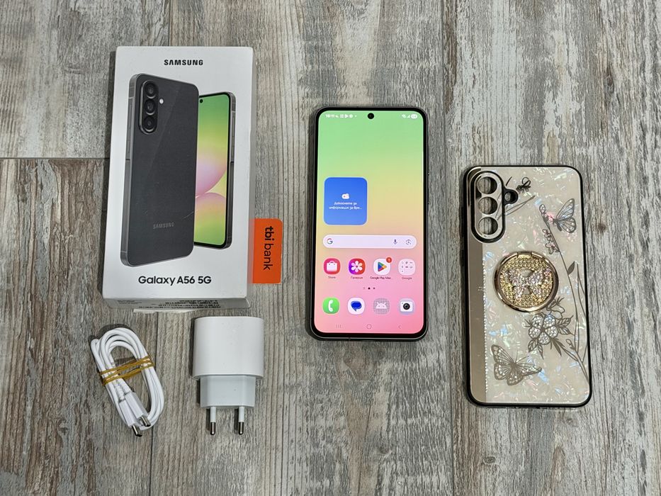 Samsung Galaxy A56 256 GB 5G Dual Sim Като Нов Dual Sim +Esim