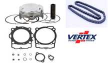 Комплект TOP END Топ енд VERTEX бутало гарнитури KTM EXC450R 2008-2011