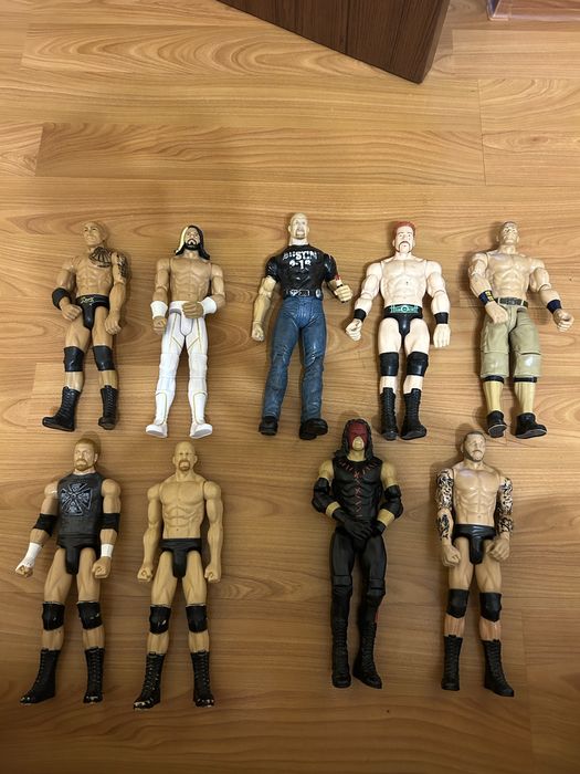 Figurine wwe wrestling