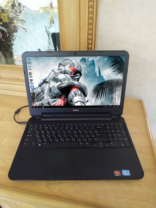 Ноутбук Dell, Core i7, ssd, windows 10,