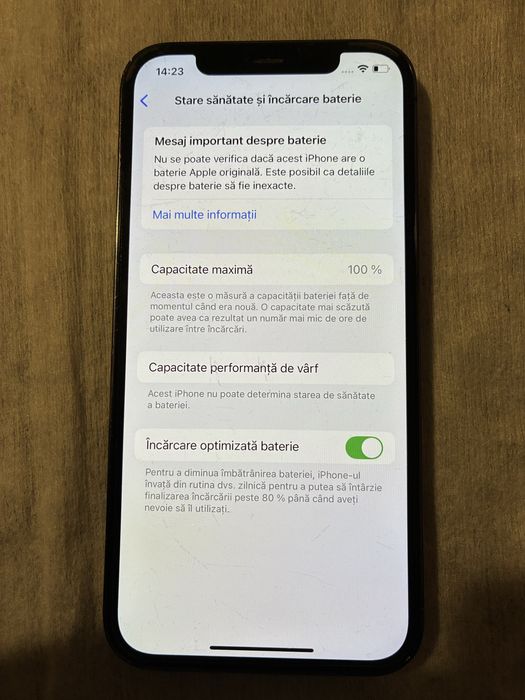 Iphone 12 pro  baterie 100%