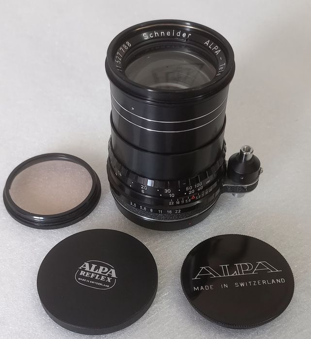 Obiectiv foto Schneider ALPA -Tele Xenar 3,5/135 mm pentru ALPA REFLEX
