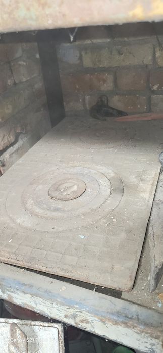 Чугунная плита для печи