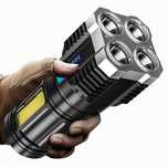Lanterna LED cu acumulator lumina puternica reincarcabila de vanatoare