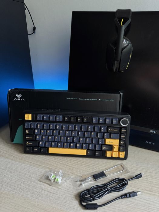 Tastatura mecanica Aula F75, Leobog Reaper Switch