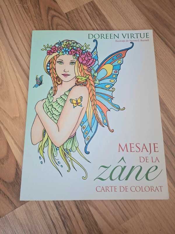 Mesaje de la zâne - Carte de colorat de Doreen Virtue