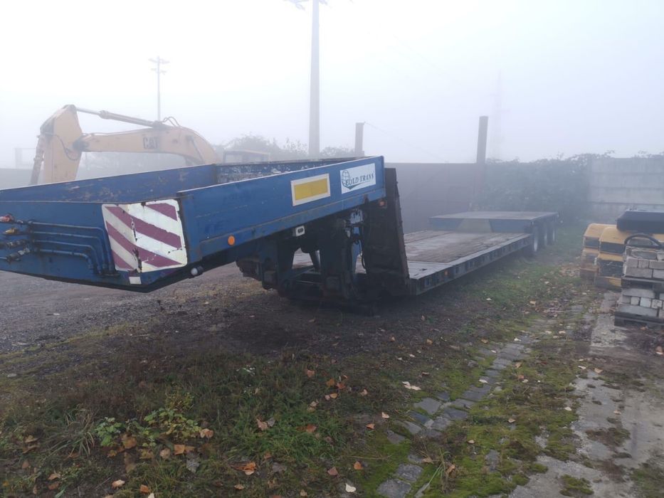 Trailer agabaritic gondola scheuerle extensibila