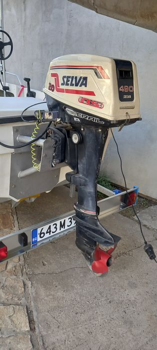 извънбордов двигател selva 25 2t