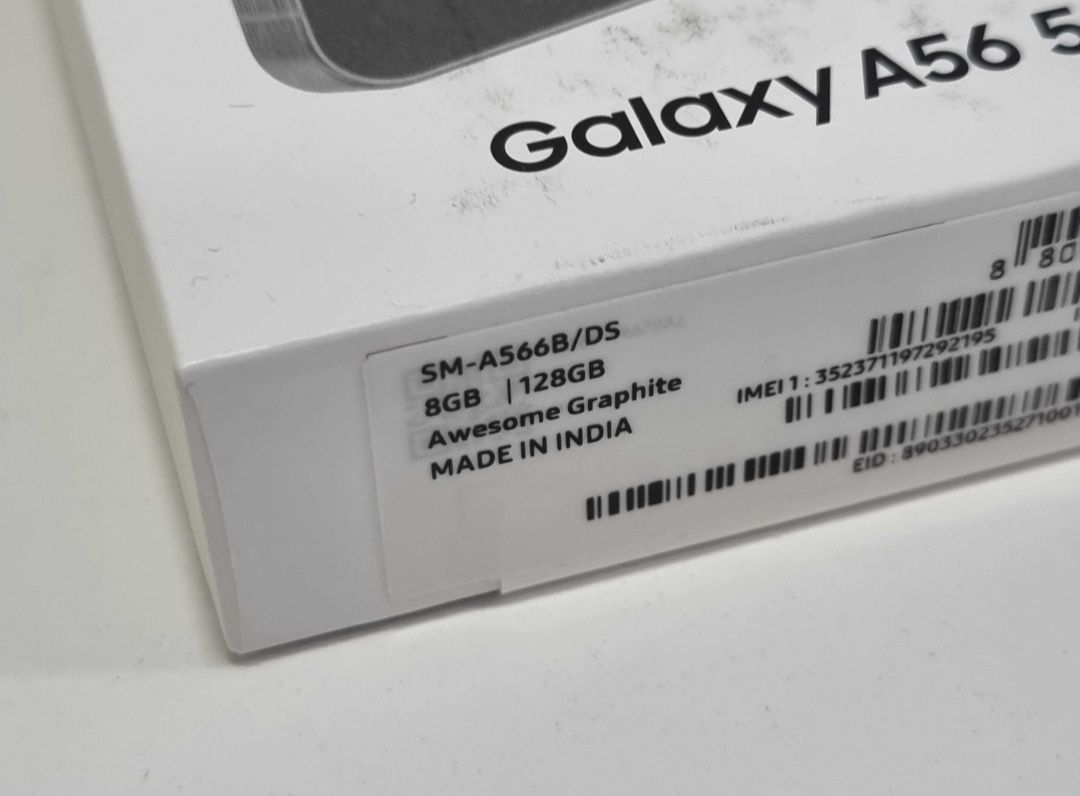 Samsung A56 Нов три години гаранция
