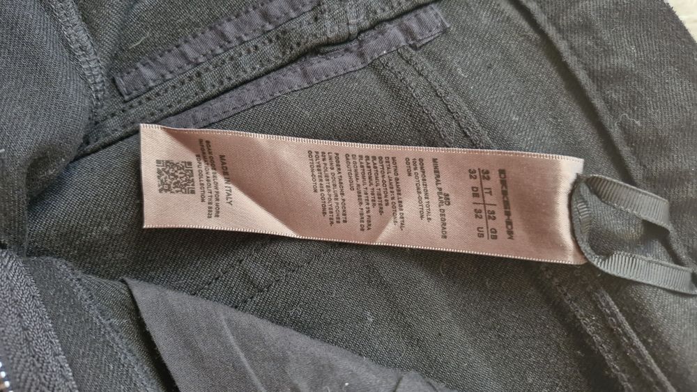 Rick Owens type black waxed jeans bolanbanana bootcut