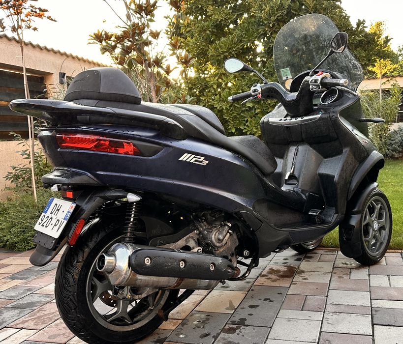 Piaggio 3 roti, piaggio mp3, piaggio 500cc, abs/asr, conduci cu B-ul