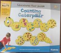 Vand puzzle copii Counting Caterpillar