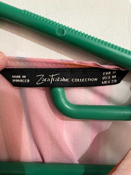 rochie Zara Trafaluc TRF Collection multicolor marimea M