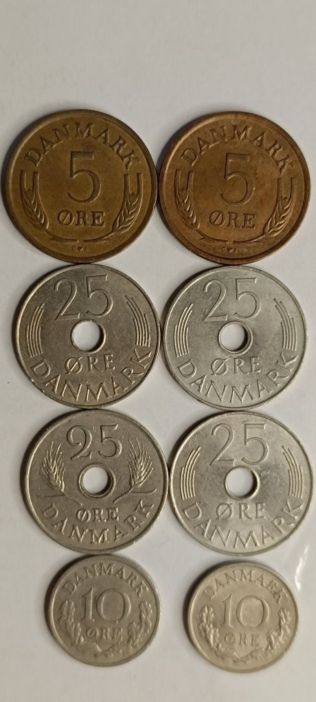 Продам монеты Дании